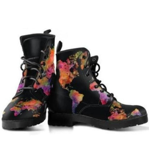 Heimurrin Vegan Leather Boots Ankle Boots Veebee Voyage