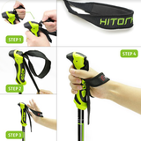 Nordic Alumum Alloy Trekking/Hiking Poles trekking poles Veebee Voyage