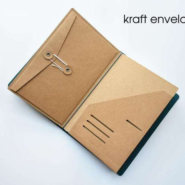 Baja Bay Genuine Leather Travel Journal  Veebee Voyage