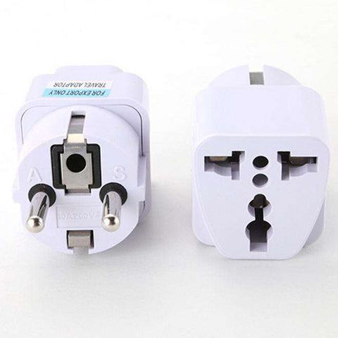 EU/ UK Electrical Travel Adapter Plug  Veebee Voyage