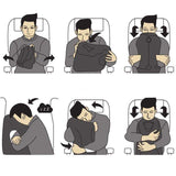 Innovative Inflatable Travel Pillow  Veebee Voyage