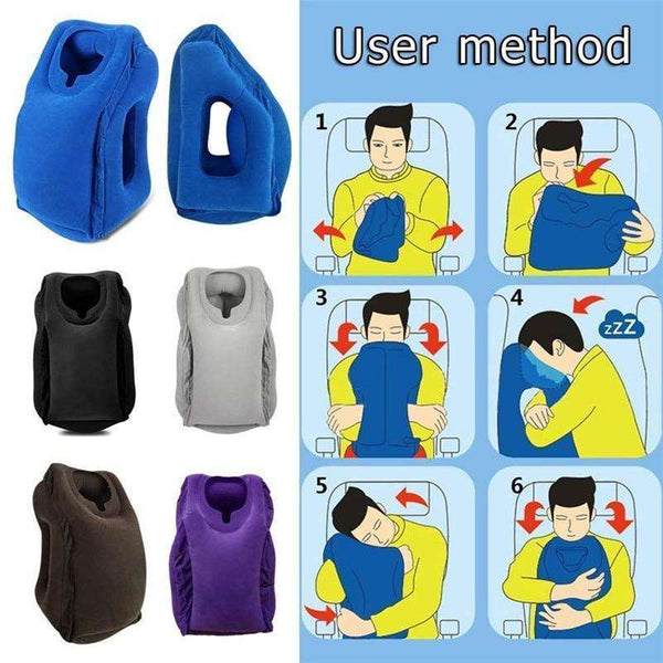Innovative Inflatable Travel Pillow  Veebee Voyage