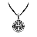Nautical Compass Pendant  Veebee Voyage