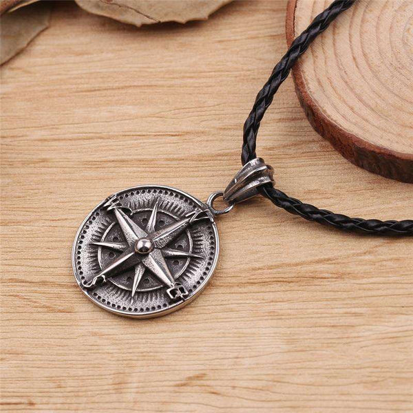 Nautical Compass Pendant  Veebee Voyage