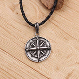 Nautical Compass Pendant  Veebee Voyage