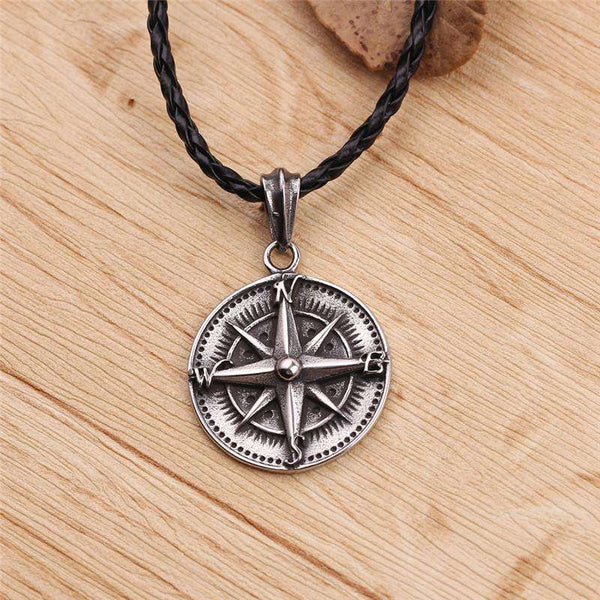 Nautical Compass Pendant  Veebee Voyage