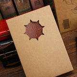 New! Vintage Journal with Embossed  Compass and Leather Ties  Veebee Voyage