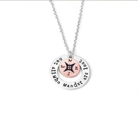 Wonder and Wander Pendant Necklace  Veebee Voyage