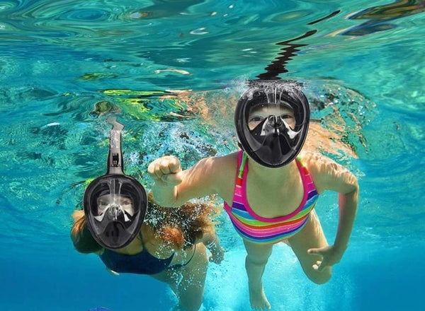 Rainbow Cove Full Face Snorkel Mask  Veebee Voyage