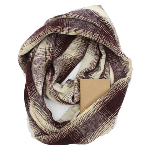Journeys Hidden Pocket Infinity Scarf  Veebee Voyage