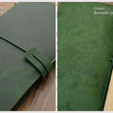 100% Genuine Leather Paradise Travel Journal  Veebee Voyage