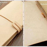 100% Genuine Leather Paradise Travel Journal  Veebee Voyage