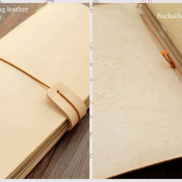100% Genuine Leather Paradise Travel Journal  Veebee Voyage