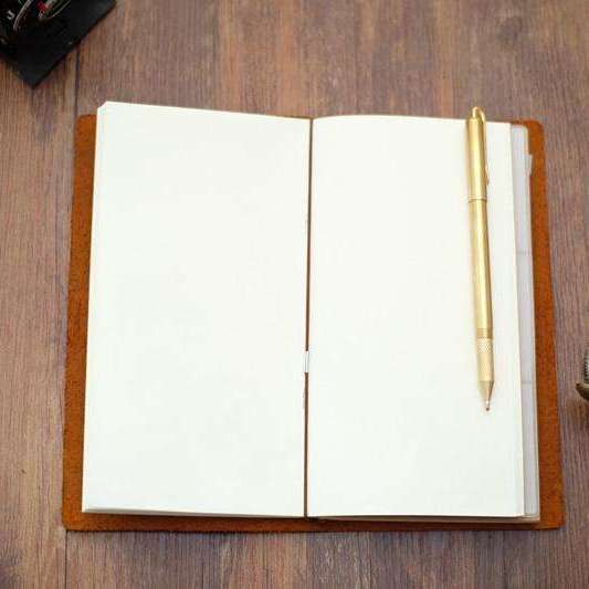 100% Genuine Leather Paradise Travel Journal  Veebee Voyage