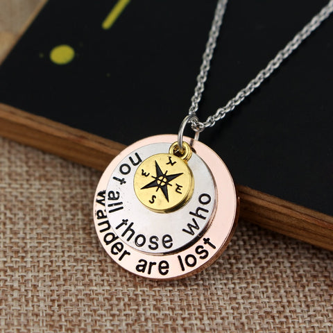 The Wayfarer Wanderlust Necklace  Veebee Voyage