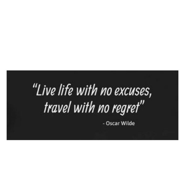 No Excuses - Tee  Veebee Voyage