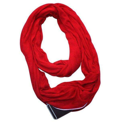 Skyanna Infinity Scarf with Pocket  Veebee Voyage