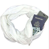 Skyanna Infinity Scarf with Pocket  Veebee Voyage