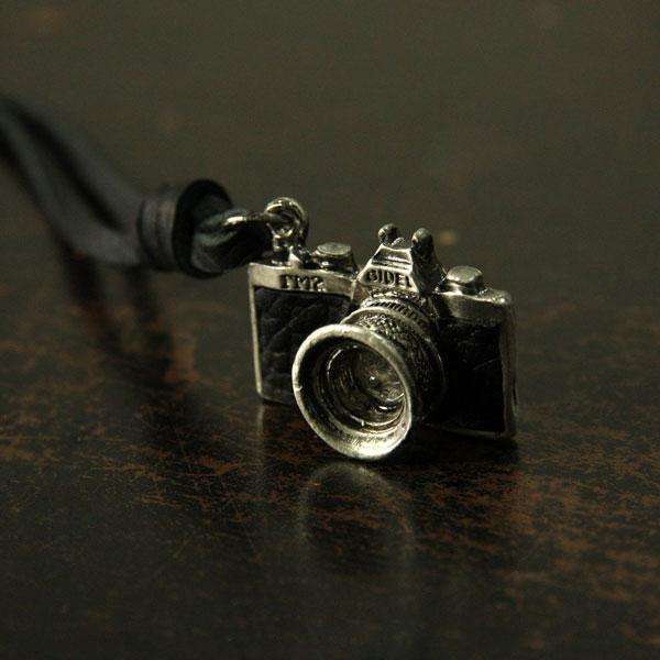 The Eye of the Camera Leather Necklace  Veebee Voyage