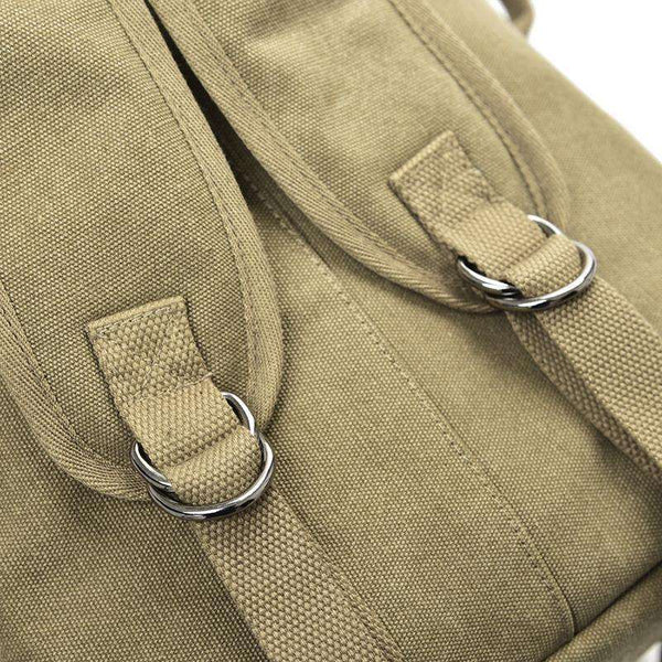 Haverson Canvas Backpack Rucksack Travel Carryall Bag Travel Rucksack Veebee Voyage