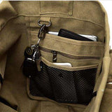 Haverson Canvas Backpack Rucksack Travel Carryall Bag Travel Rucksack Veebee Voyage