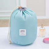 The Stockholm Drawstring Barrel Cosmetic Organizer  Veebee Voyage