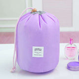 The Stockholm Drawstring Barrel Cosmetic Organizer  Veebee Voyage