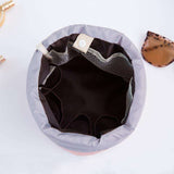The Stockholm Drawstring Barrel Cosmetic Organizer  Veebee Voyage