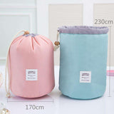 The Stockholm Drawstring Barrel Cosmetic Organizer  Veebee Voyage