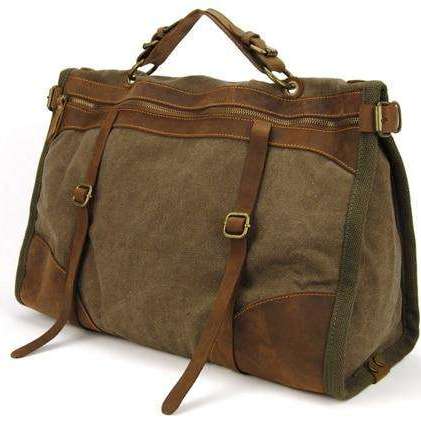The Viceroy Vintage Military Duffel  Veebee Voyage