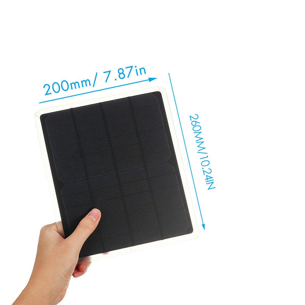 Polestar 20W DC 5V Monocrystalline Solar Panel w/ Dual Output USB Ports