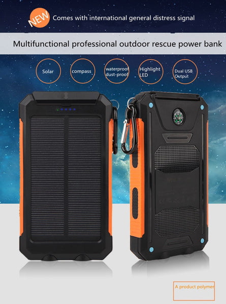 Norway Eclipse 10000mAh Solar Power Bank