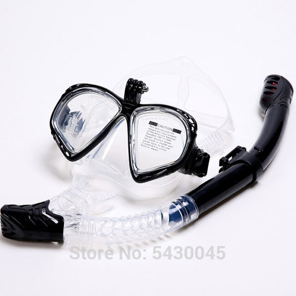 Aqua Star Mask and Snorkel Set for Go Pro