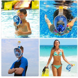 Deep Cove Full Face Snorkel Mask  Veebee Voyage