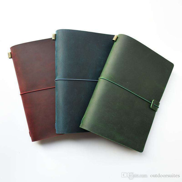 Baja Bay Genuine Leather Travel Journal  Veebee Voyage