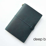 Baja Bay Genuine Leather Travel Journal  Veebee Voyage