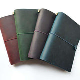 Baja Bay Genuine Leather Travel Journal  Veebee Voyage