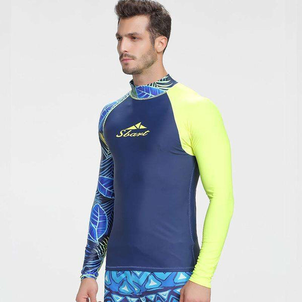 Baja Breeze  UPF 50+ Rash Guard Surfing Shirt upf shirts Veebee Voyage