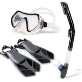 Blue Aqua Premium Snorkel Set  Veebee Voyage