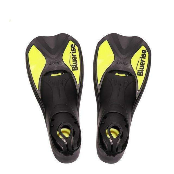 Blue Rise Short Scuba Fins  Veebee Voyage