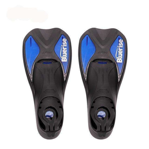 Blue Rise Short Scuba Fins  Veebee Voyage