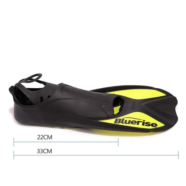 Blue Rise Short Scuba Fins  Veebee Voyage