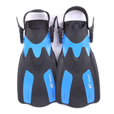 Blue Sea Short Scuba Fins  Veebee Voyage