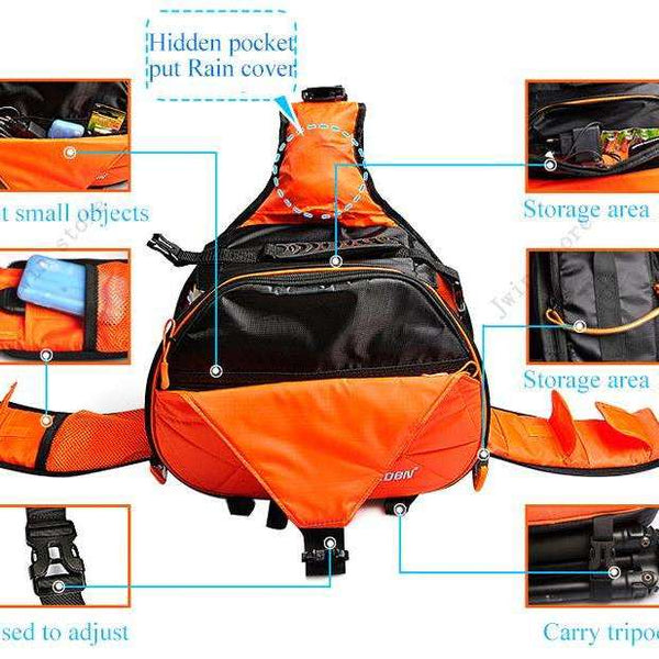 Caden Waterproof DSLR Shoulder Bag  Veebee Voyage