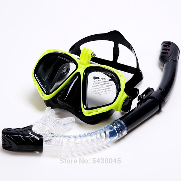 Aqua Star Mask and Snorkel Set for Go Pro