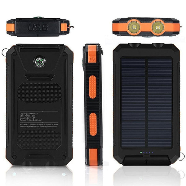 Norway Eclipse 10000mAh Solar Power Bank