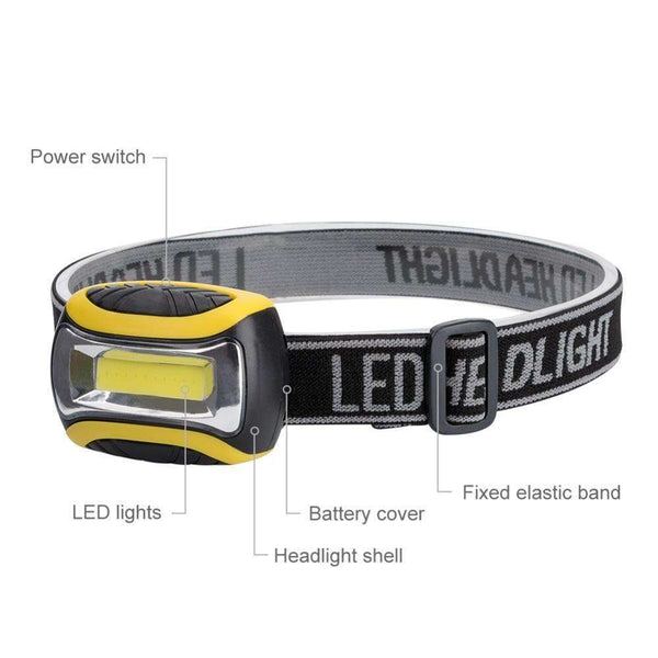 Hands Free LED Headlamp  Veebee Voyage