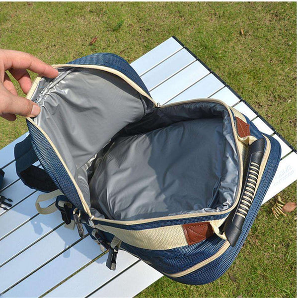 Hyde Park Picnic Backpack picnic basket Veebee Voyage