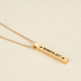 Gone from Supplier/ Inspirational  Pendant Necklace  Veebee Voyage