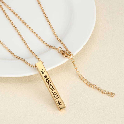 Gone from Supplier/ Inspirational  Pendant Necklace  Veebee Voyage